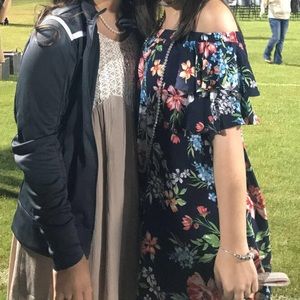 off the shoulder dress